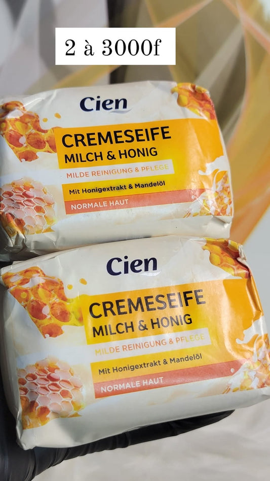 Savon crème miel & lait
