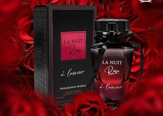 La nuit rose à l'amour fragrance world 100 ml