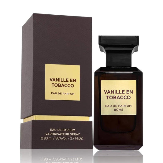 Vanille en tobacco fragrance world 100ml